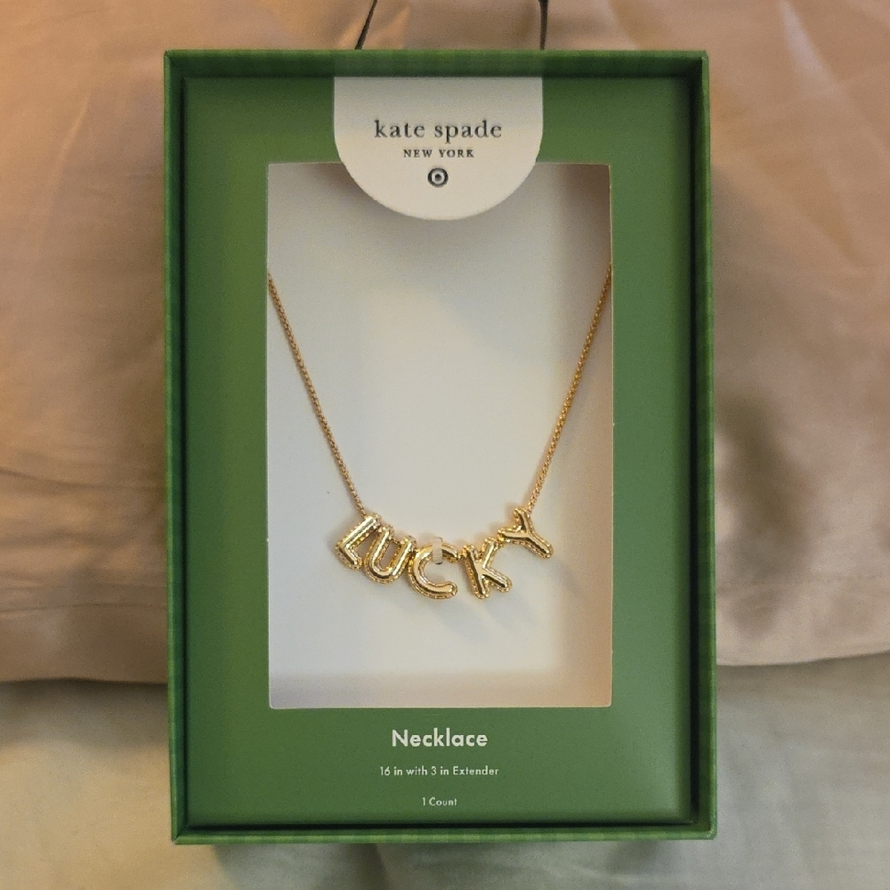Kate Spade Gold 'Lucky' Necklace